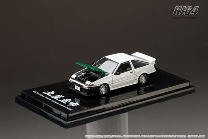 HJ646052BDK Hobby Japan 1:64 Toyota Sprinter Trueno (AE86) / DORI DORI MESH WHEEL DRIFT KING