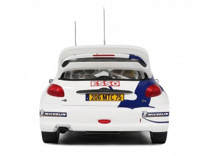 [ Pre-order ] OTMG081 OTTO 1:12 Peugeot 206 WRC Tour de Corse 1999 #15 Resin model (no opening and closing mechanism)