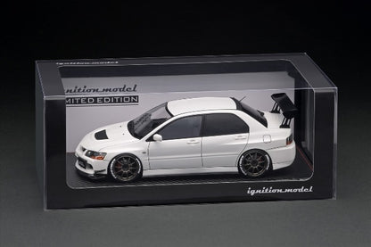 [ Pre-order ] IG2433 ignition model 1:18 Mitsubishi Mitsubishi Lancer Evolution IX (CT9A) White With Engine