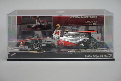 1:43 MINICHAMPS 530104322 Vodafone McLaren Mercedes MP4-25 Canadian GP 2010 #2 L.Hamilton