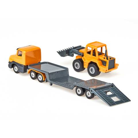 SK1616 SIKU Wheel Loader Transport Trailer