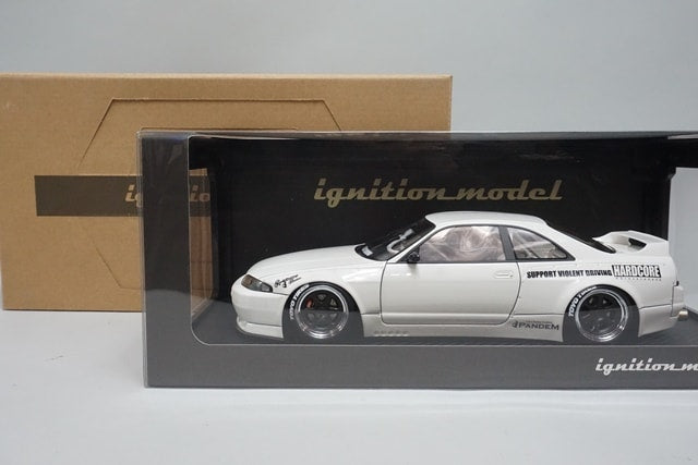 1:18 ignition model IG3029 Nissan Pandem GT-R (BCNR33) White model car