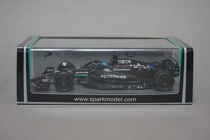 1:43 SPARK S8578 Mercedes-AMG Petronas F1 Team W14 E-Performance Monaco GP 5th 2023 #63 G. Russell model car