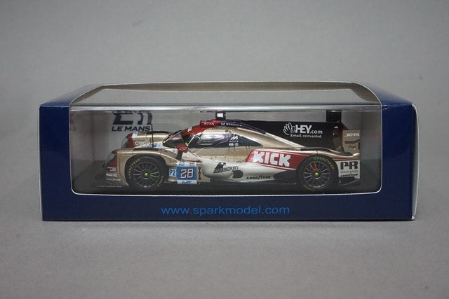 1:43 SPARK S8740 Oreca 07 Gibson JOTA Le Mans 24H 2023 #28 D.H. Hansson O. Rasmussen P. Fittipaldi model car
