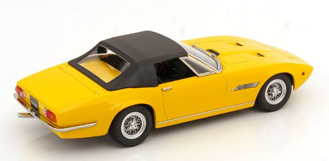 [ Pre-order ] KKDC181303 KK scale 1:18 Maserati Ghibli Spyder 1970 yellow