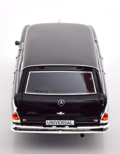 [ Pre-order ] 183708 NOREV 1:18 Mercedes 200 Universal W110 1966 Black (Modelissimo Custom Order)