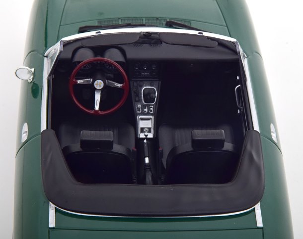 [ Pre-order ] 187881 NOREV 1:18 Scale Alfa Romeo 2000 Spider 1978 with Removable Softtop, Green, Custom Order from MODELISSIMO