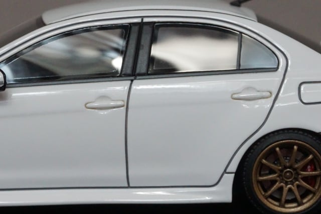 1:43 ignition model IG2566 Mitsubishi Lancer Evolution X (CZ4A) White Engine included model car