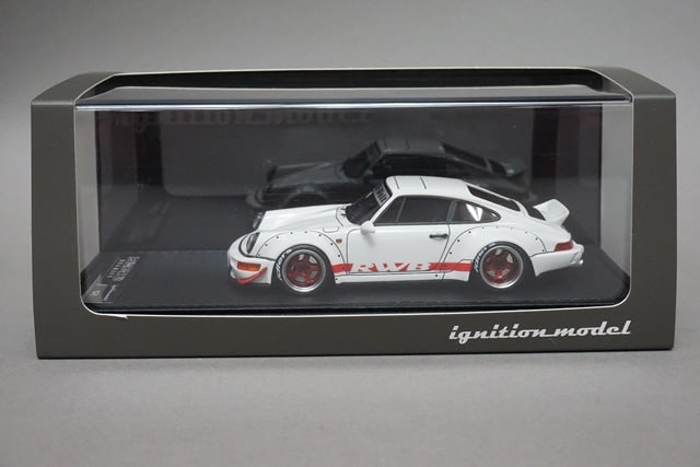 1:43 Ignition model IG2520 Porsche RWB 964 White model car