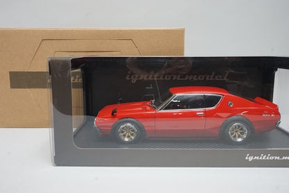 1:18 Ignition model IG3455 Nissan Skyline 2000 GT-R (KPGC) Red model car