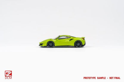 [ Pre-order ] DCM 1:64 Novitec 488 pista Fluorescent green