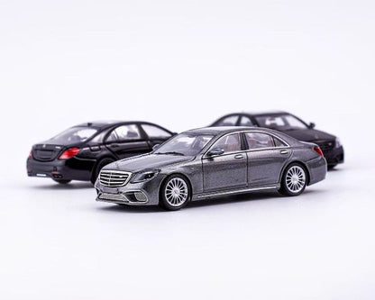 KING MODEL 1:64 Mercedes-Benz S65 AMG W222 Titanium Gray