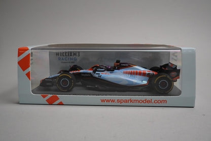1:43 Spark S8930 Williams Racing FW45 Singapore GP 2023 #23 A. Albon model car
