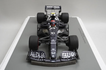 1:18 Spark 18S591 AlphaTauri Honda AT02 Azerbaijan GP 3rd 2021 #10 P.Gasly model car