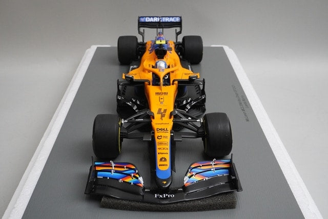 1:18 Spark 18S608 McLaren MCL35M Abu Dhabi GP 2021 #4 L.Norris model car