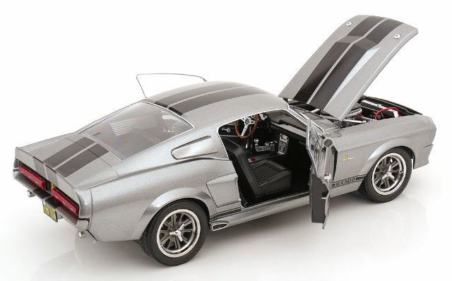 [ Pre-order ] KKDC120171 KK scale 1:12 Ford Mustang Shelby GT500 Eleanor 1967 Gray Metallic/Black