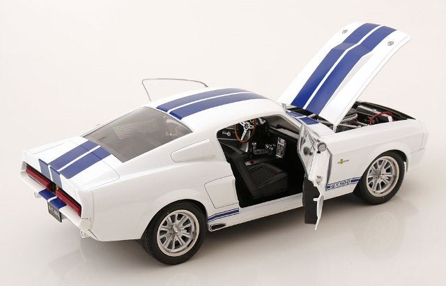 [ Pre-order ] KKDC120172 KK scale 1:12 Ford Mustang Shelby GT500 1967 White/Blue