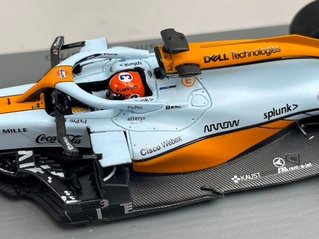 1:43 Spark S7678 McLaren MCL35M MonacoGP 2021 #3 D. Ricciardo model car