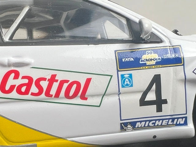 1:43 MINICHAMPS 400038374 Ford Focus RS WRC Acropolis Rally 2003 #4 M. Martin M. Park model car