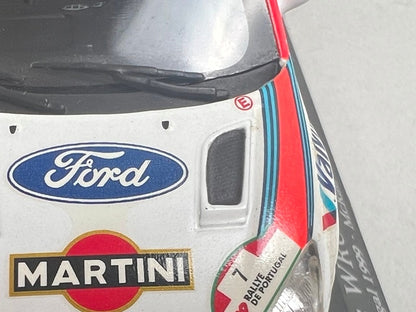 1:43 MINICHAMPS 430998807 Ford Focus WRC Portugal Rally 1999 #7 C. McRae N. Grist model car