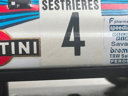 1:43 ixo SCR002 LANCIA DELTA INTEGRALE MONTE CARLO RALLY 1989 #4 M. Biasion T. Siviero model car