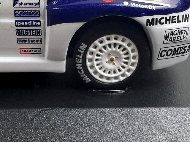 1:43 ixo RAC070 Lancia Delta Integrale 16V Monte Carlo Rally 1993 #1 C. Sainz L. Moya model car