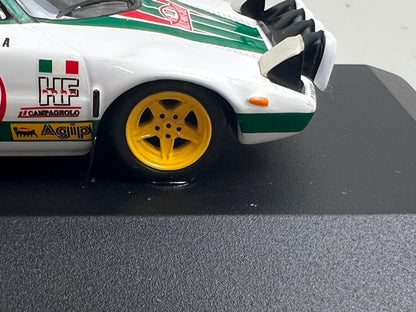 1:43 ixo RAC080 Lancia Stratos Monte Carlo Rally 1976 #10 S. Munari S. Maiga model car