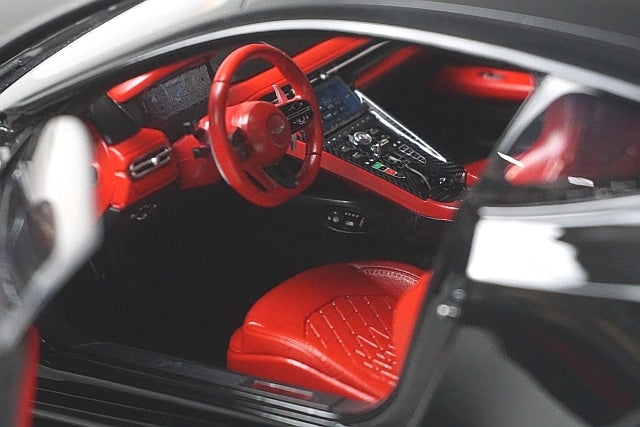 8241221B Xiao Guang MODEL 1:18 Aston Martin DB12 2024 Black *Replacement wheels included