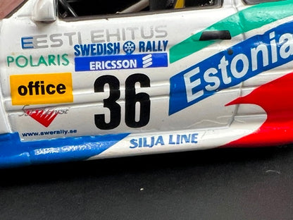 1:43 VITESSE SKM99043 Ford Escort WRC E.O.S SWEDISH Rally 1999 #36 M. Martin T. Kitzing moidel car