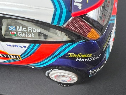 1:43 VITESSE SKM160 Ford Focus WRC SAFARI Rally Kenya 2000 #5 C. McRae N. Grist model car