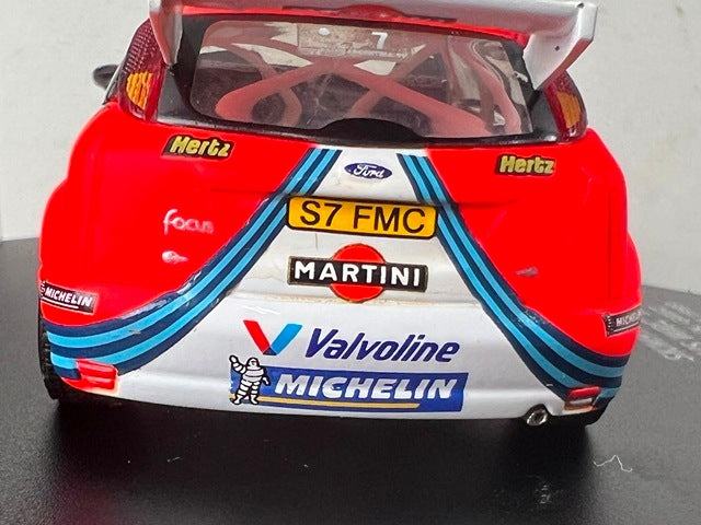 Skid 1/43 Scale SKM99078 - Ford Focus WRC Martini - #7 McRae/Grist 1999 Skid 1/43 Scale SKM99078 - Ford Focus WRC Martini - #7 McRae/Grist 1999