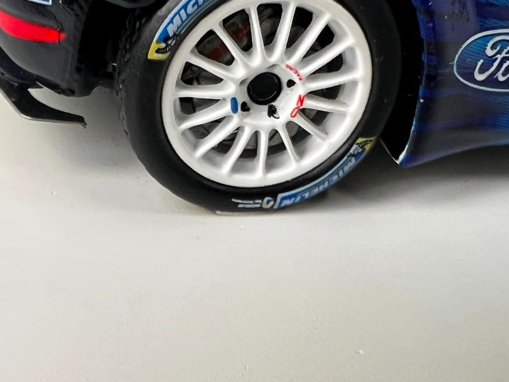 1:43 Spark S4505 Ford Fiesta WRC M-Sport World Rally Team Monte Carlo 2015 #5 E. Evans D. Barritt model car