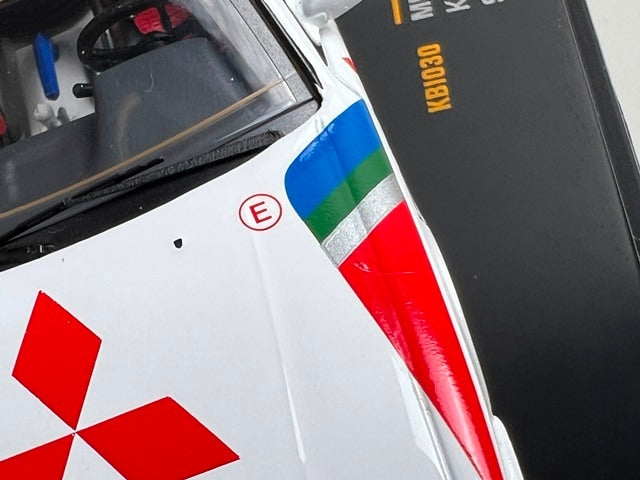 1:43 ixo KBI030 Mitsubishi Galant VR-4 Swedish Rally 1991 #4 K. Ericsson S. Permander model car