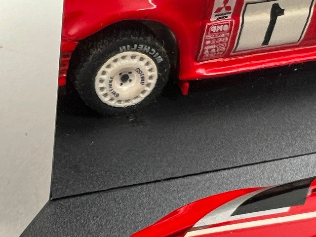 1:43 VITESSE SKM125 Mitsubishi Lancer EVO. VI SAFARI Rally Kenya 2000 #1 T. Makinen R. Mannistenmaki model car