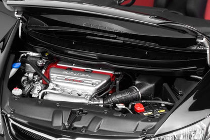 M85406 MOTORHELIX 1:18 Honda Civic Type R 2007 Facelift Crystal Black model car