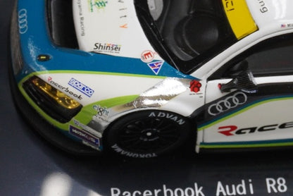 1:43 EBBRO 44756 Racerbook Audi R8 LMS SGT300 2012 #20 M. Kim Hideki Noda model car