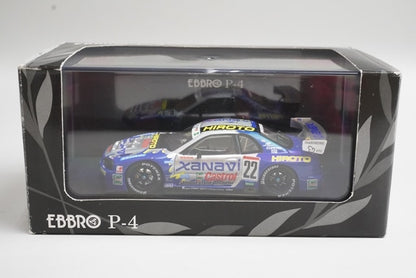 1:43 EBBRO P419 Nissan Xanavi Hiroto GT-R JGTC 2001 #22 model car