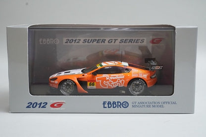 1:43 EBBRO 44752 Aston Martin Triple A Vantage GT3 SGT300 2012 #66 model car