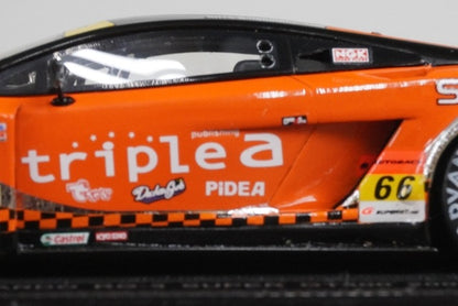 1:43 EBBRO 43963 Lamborghini Triple A Gallardo RG-3 Super GT300 2007 #66 model car