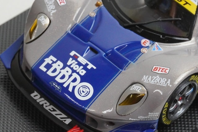 1:43 EBBRO 43810 Nova BeMac 350R Super GT300 2006 #96 Grey Blue model car