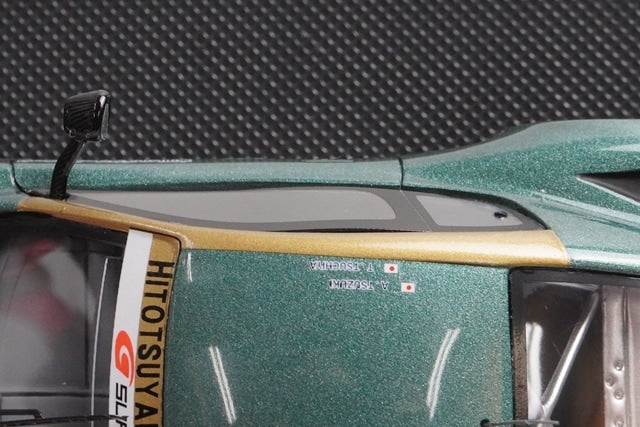 1:43 EBBRO 44366 Aston Martin Akasaka DBR9 Super GT 2009 #21 Green model car