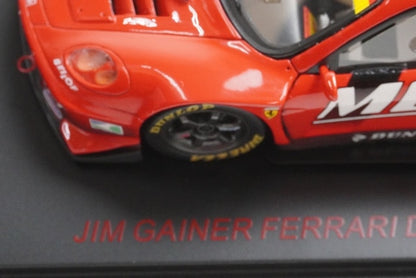 1:43 EBBRO 43744 Redline Ferrari Jim Gainer Dunlop Super GT 2005 #11 model car