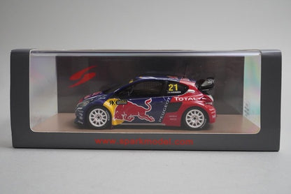 1:43 Spark S5194 Peugeot 208 WRX World RX Canada 2016 #21 T. Hansen model car
