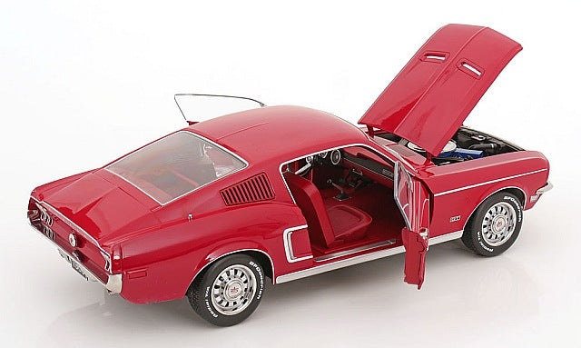 [ Pre-order ] KKDC120222 KK scale 1:12 Ford Mustang GT Fastback 1968 Red