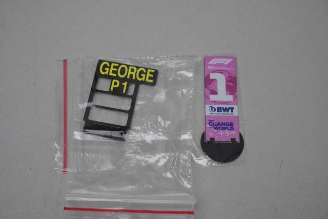 1:43 Spark S8557 Mercedes-AMG Petronas W13 E-Performance Brazilian GP 2022 #63 model car