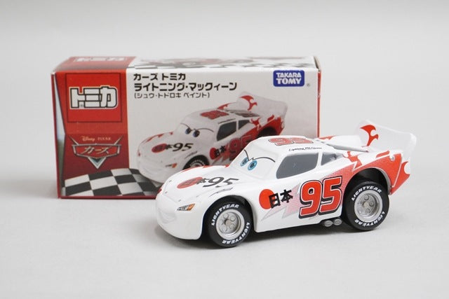 Tomica Cars Lightning McQueen Shu Todoroki Painted Model Car