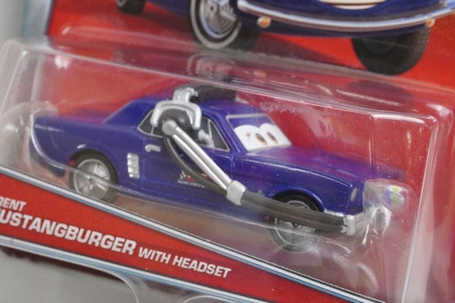 Mattel Cars Brent Mustang Burger Blister Edition model car