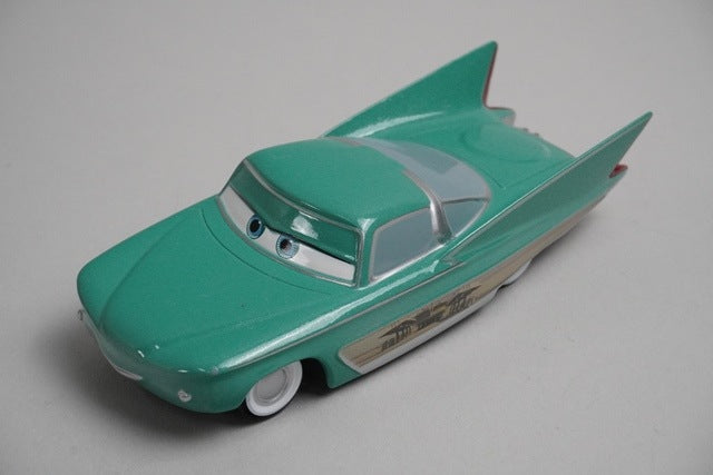 Disney Store Cars Lightning McQueen and Flo 2-Car Set model car