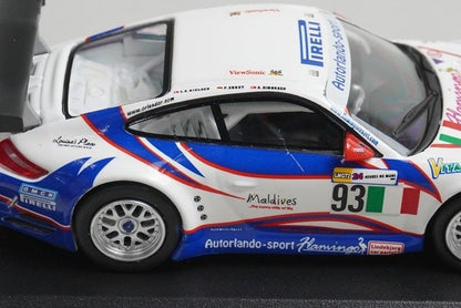 1:64 MINICHAMPS 640076793 Porsche 911 GT3 RSR Le Mans 2007 #93 model car