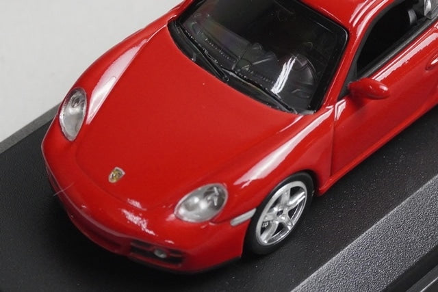 1:64 MINICHAMPS 640065620 Porsche Cayman Red model car